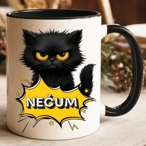 Hrnek NEČUM – drzá kočka